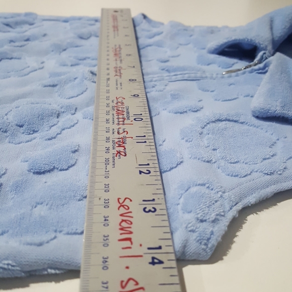 Hanna Anderson Blue Baby Swim Coverup Sz 120 - Picture 5 of 6